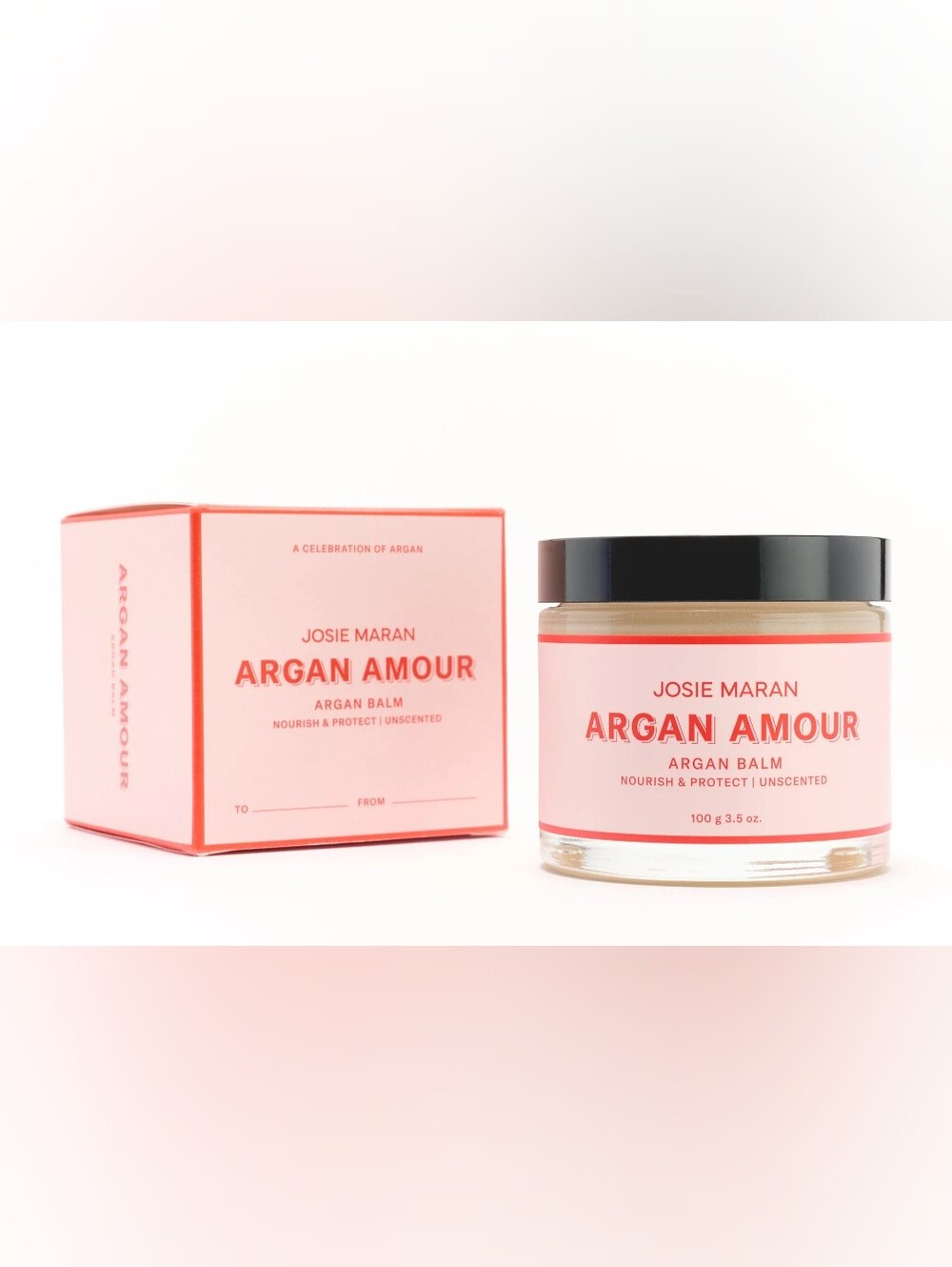 Josie Maran Argan Amour Argan Balm in the unscented Nourish & Protect